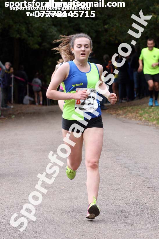 Womens under-17s 3 stage road relay, 2017 ERRA 6 and 4 Stage and Junior Relays. Photo:  David T. Hewitson/Sports for All Pics